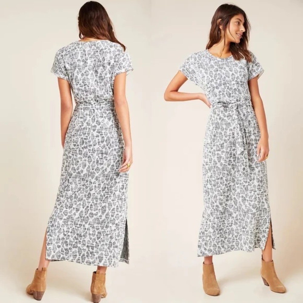 Anthropologie Dolan Left Coast Taleen Textured Midi Dress